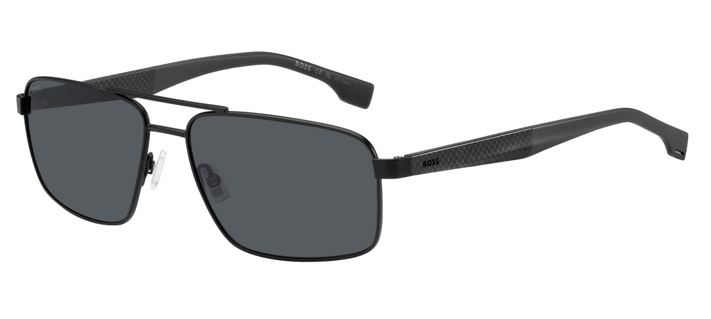 BOSS 1580/S Matte Black Grey/ Grey Antireflex