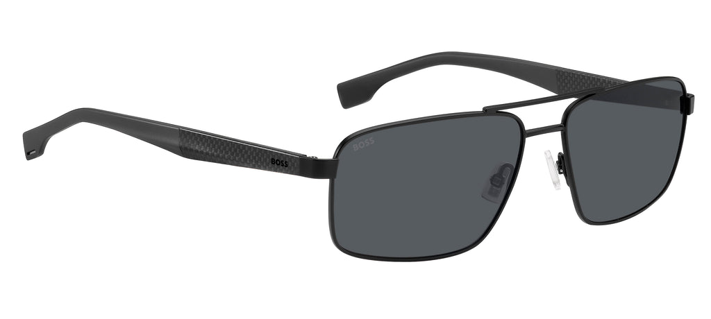 BOSS 1580/S Matte Black Grey/ Grey Antireflex