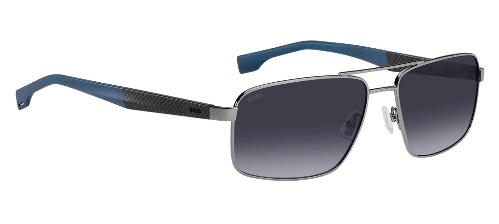 Hugo Boss BOSS 1580/S Ruthenium Blue/ Brown Sol-X