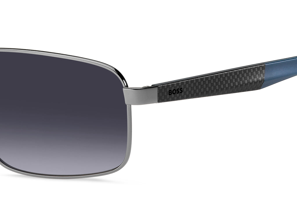 Hugo Boss BOSS 1580/S Ruthenium Blue/ Brown Sol-X