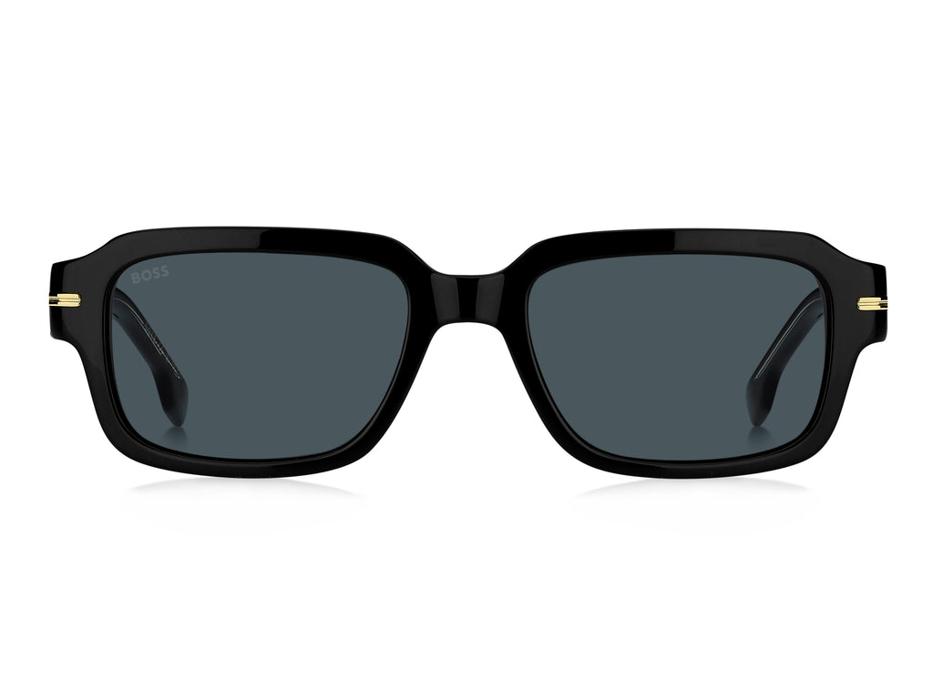 BOSS 1596/S Black/ Blue Avio Antireflex