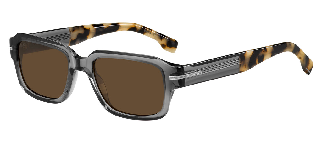 BOSS 1596/S Grey Havana/ Brown Antireflex