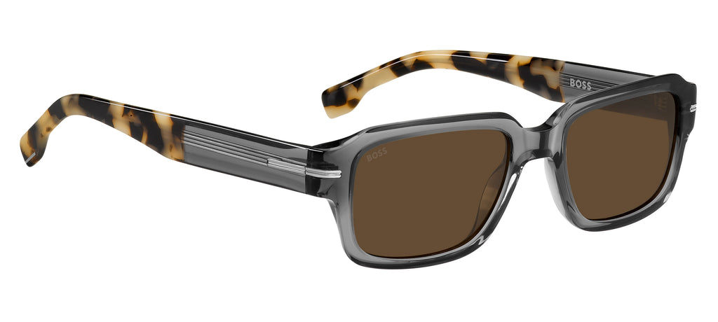 BOSS 1596/S Grey Havana/ Brown Antireflex