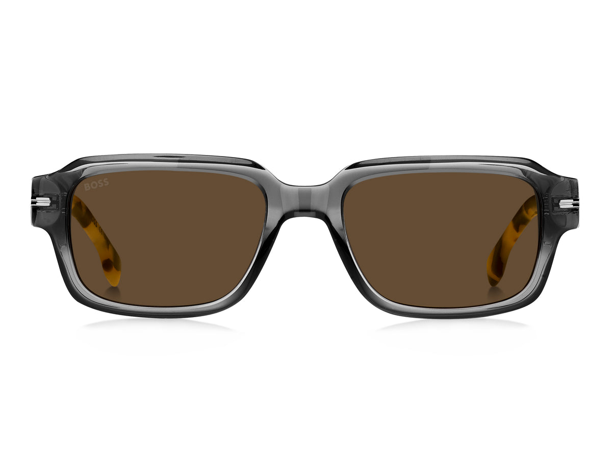 BOSS 1596/S Grey Havana/ Brown Antireflex
