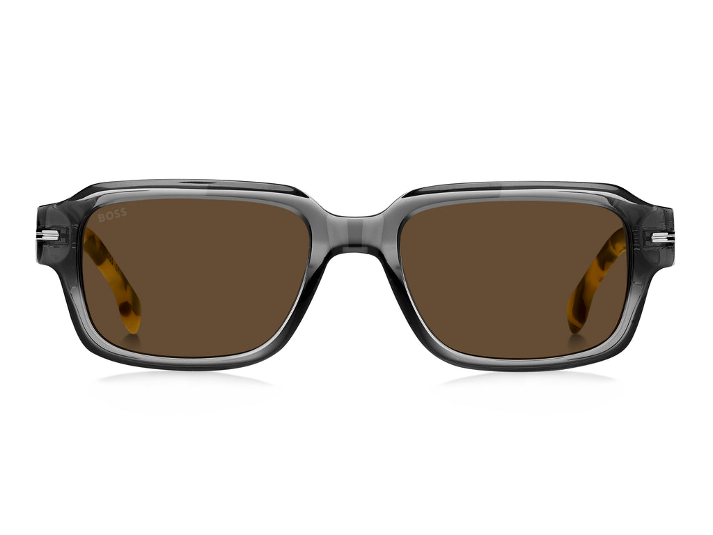 BOSS 1596/S Grey Havana/ Brown Antireflex