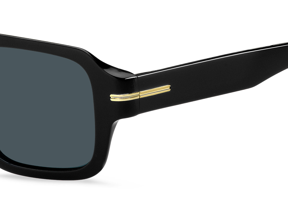 BOSS 1595/S Black/ Blue Avio Antireflex