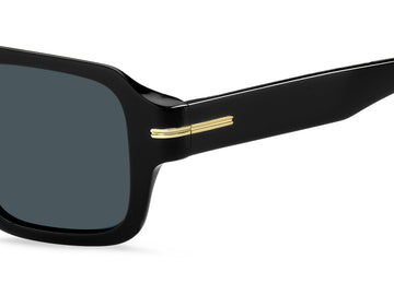 BOSS 1595/S Black/ Blue Avio Antireflex
