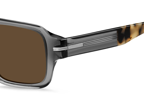 BOSS 1595/S Grey Havana/ Brown Antireflex
