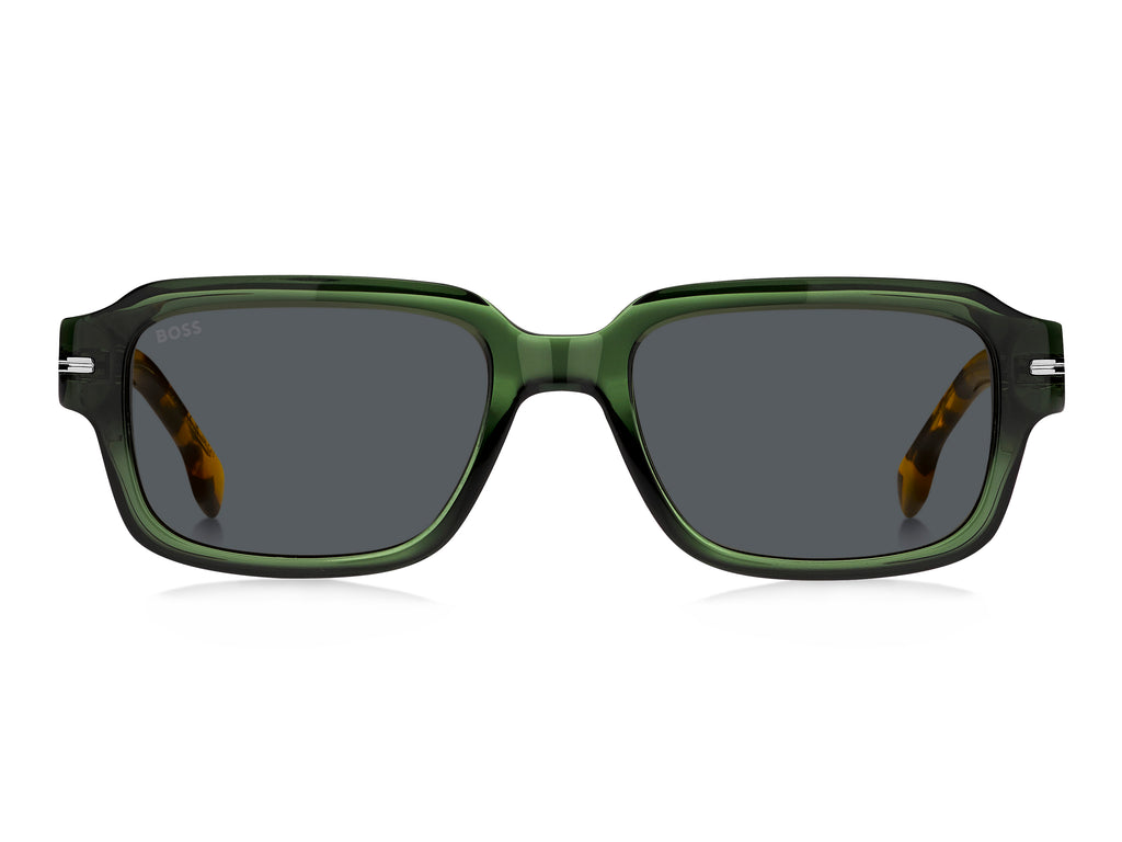 BOSS 1596/S Green Havana/ Grey Antireflex