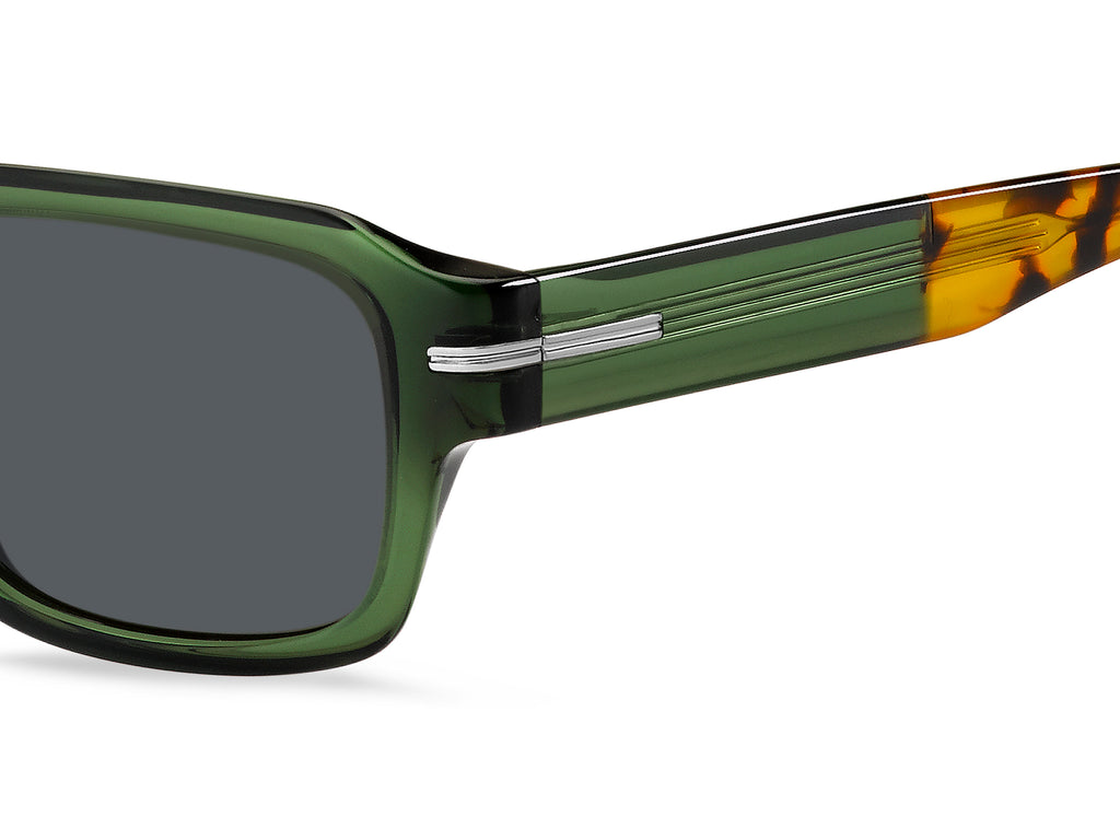 BOSS 1596/S Green Havana/ Grey Antireflex