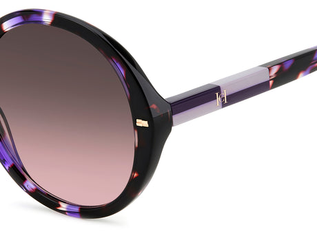 Carolina Herrera HER 0177/S Violet Havana Violet/ Brown Pink Shaded Lens