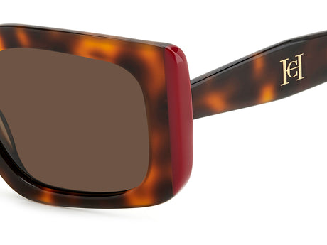 Carolina Herrera HER 0182/S Havana Red/ Brown Lens
