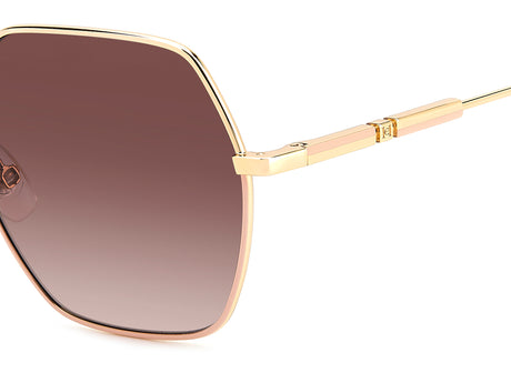Carolina Herrera HER 0183/S Gold Nude/ Brown Shaded Lens