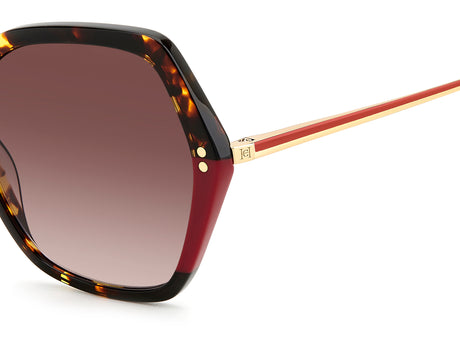 Carolina Herrera HER 0185/S Havana Red/ Brown Shaded Lens