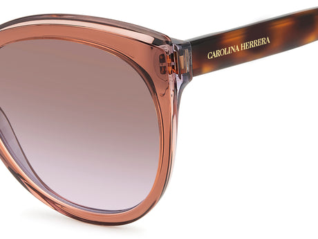 Carolina Herrera HER 0175/S Brown Grey/ Brown Violet Doubleshade Lens