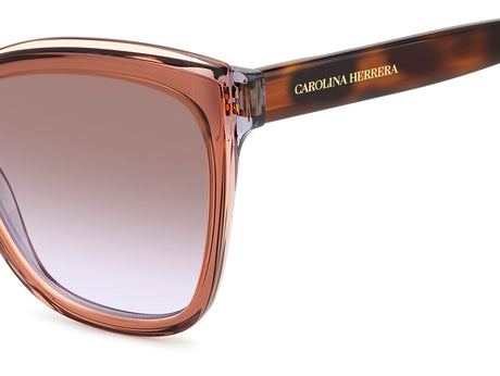 Carolina Herrera HER 0188/S Brown Grey/ Brown Violet Doubleshade Lens
