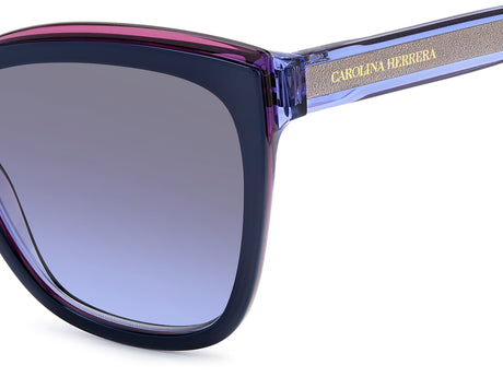 Carolina Herrera HER 0188/S Blue Violet/ Grey Azure Lens