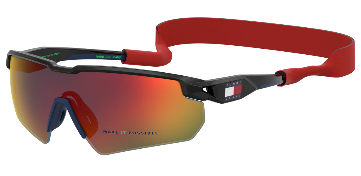 Tommy Hilfiger TJ 0098/S Black Blue/ Red Multilayer