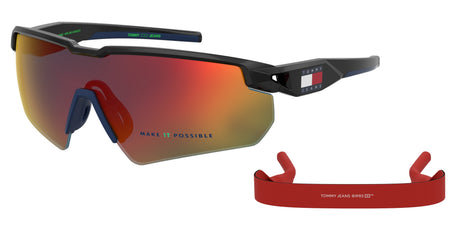 Tommy Hilfiger TJ 0098/S Black Blue/ Red Multilayer