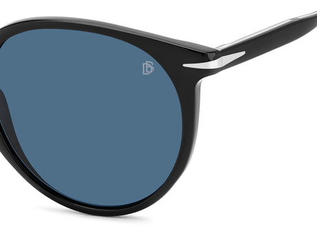 David Beckham DB 1139/S Black/ Blue Lens