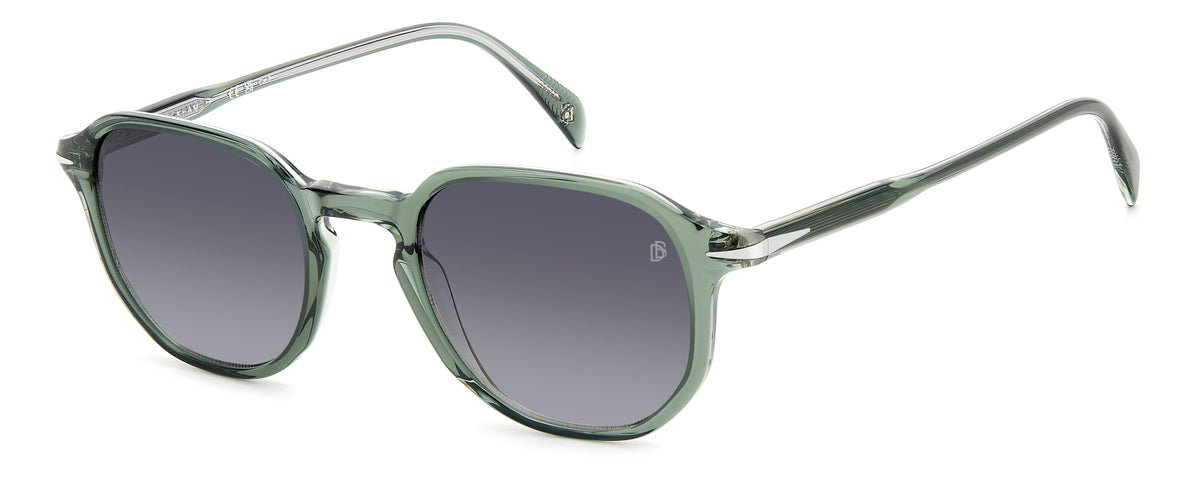 David Beckham DB 1140/S Green Crystal/ Grey Lens