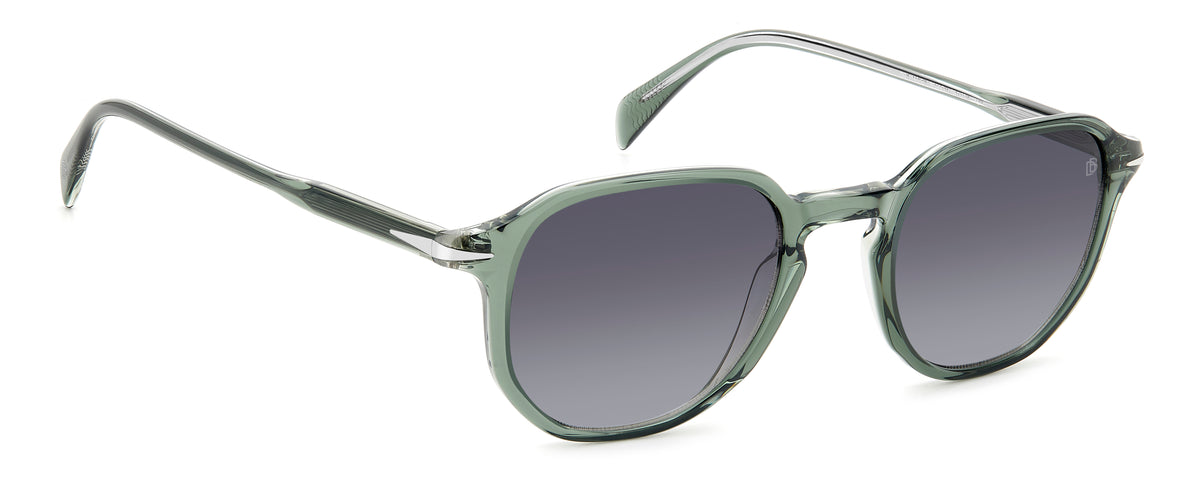 David Beckham DB 1140/S Green Crystal/ Grey Lens