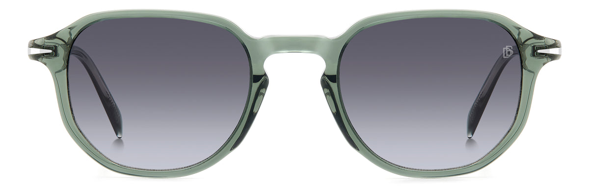 David Beckham DB 1140/S Green Crystal/ Grey Lens