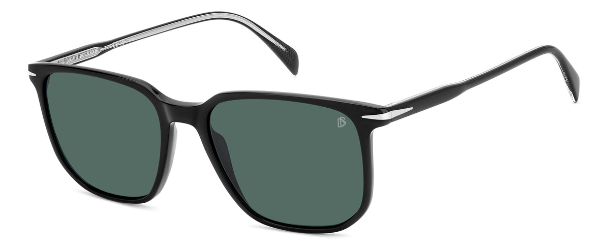 David Beckham DB 1141/S Black/ Green Lens