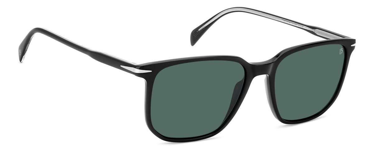 David Beckham DB 1141/S Black/ Green Lens