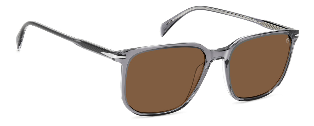 David Beckham DB 1141/S-55-TX7 GREY CRY 70 BROWN