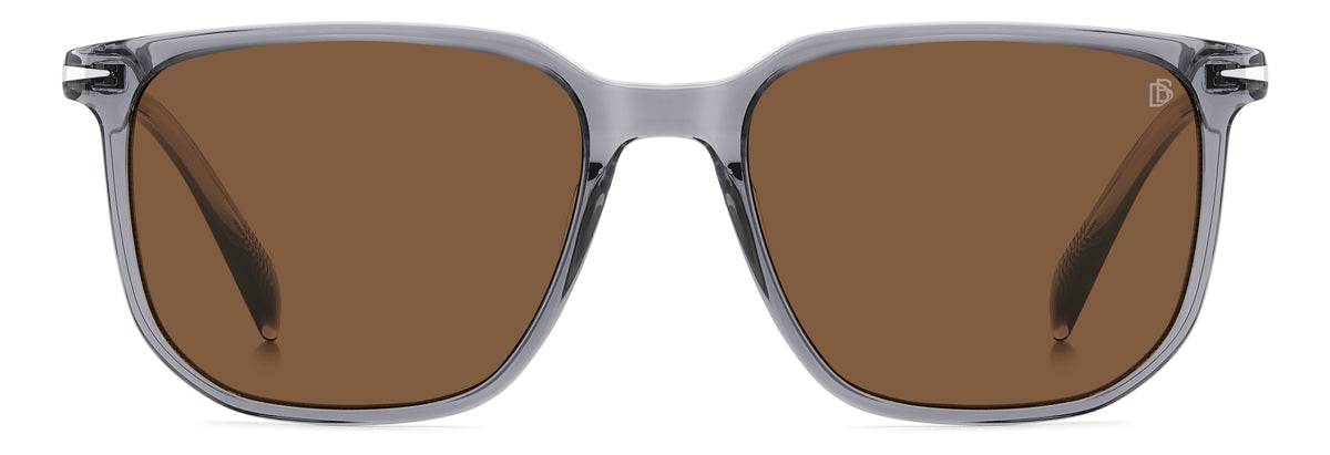 David Beckham DB 1141/S-55-TX7 GREY CRY 70 BROWN
