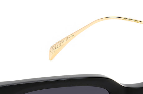 David Beckham DB 7119/S Black Gold/ Grey Lens