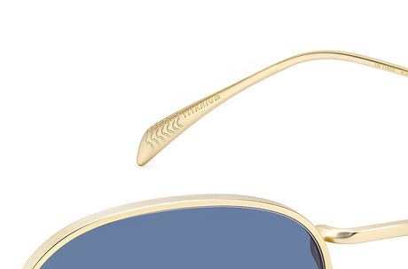 David Beckham DB 1142/S Matte Gold/ Blue Lens