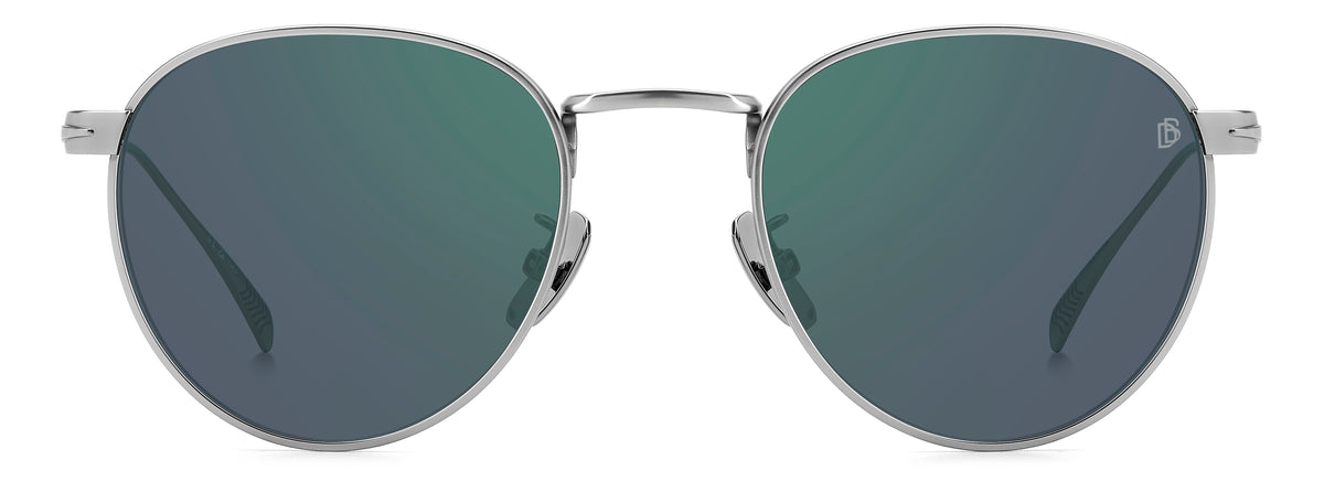 David Beckham DB 1142/S Matte Ruthenium/ Green Lens