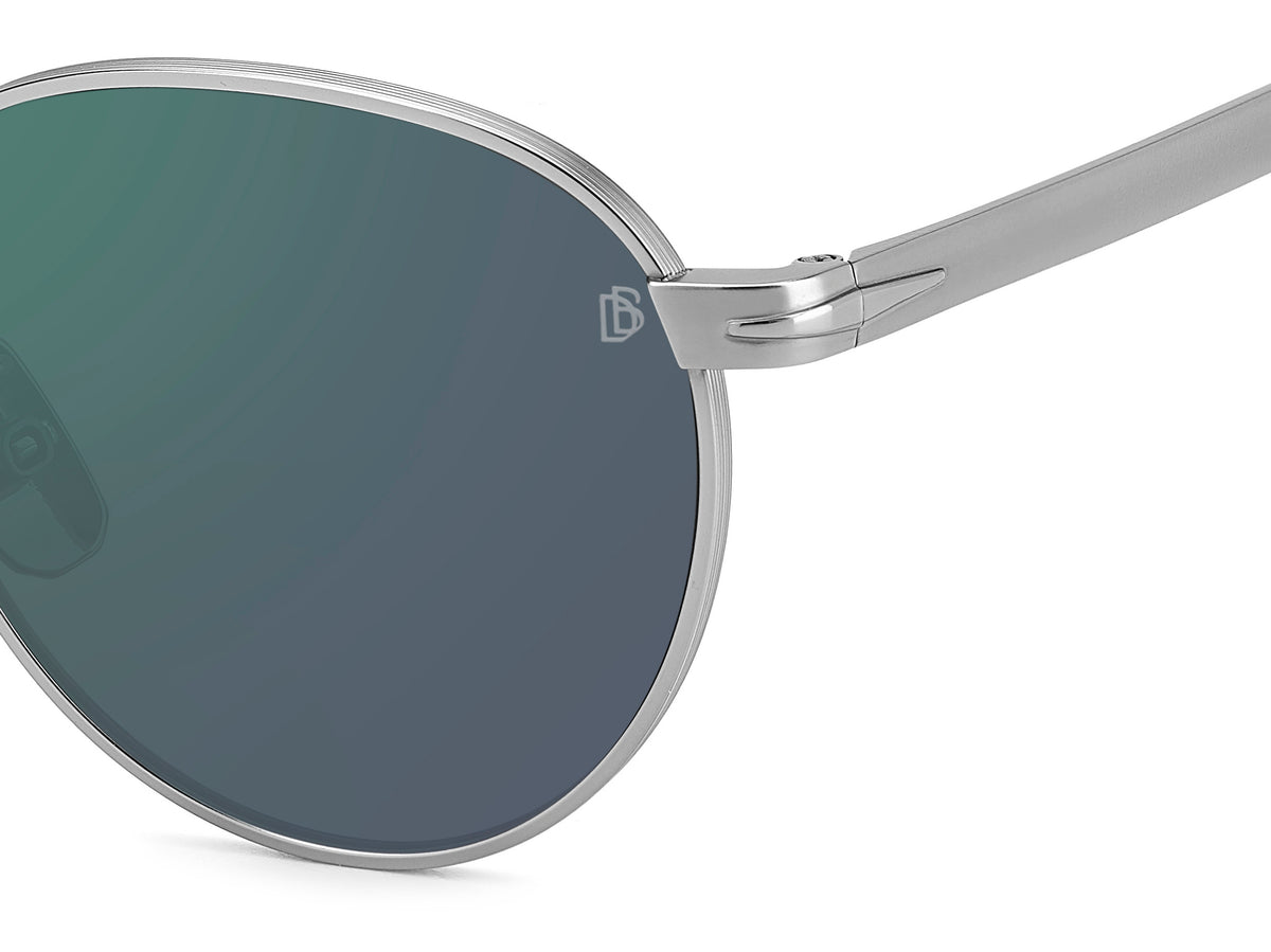 David Beckham DB 1142/S Matte Ruthenium/ Green Lens