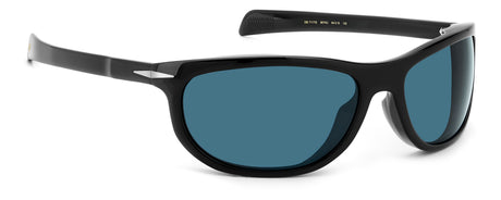 David Beckham Sunglasses DB 7117/S Black/ Blue Lens