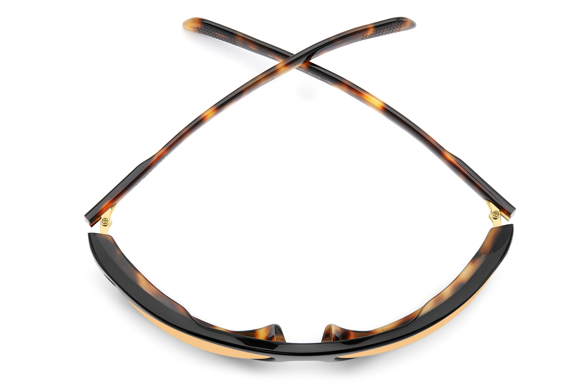 David Beckham DB 7117/S Black Havana/ Orange Lens
