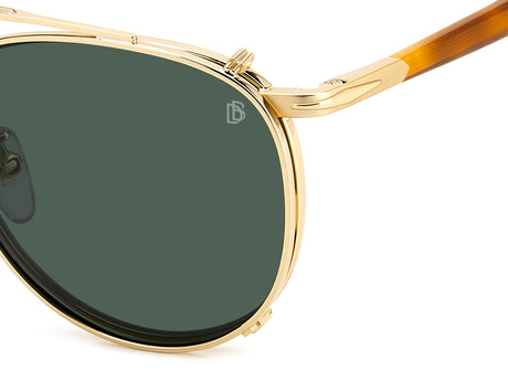 David Beckham DB 1144/CS Gold Brown Havana/ Green Lens Polarised