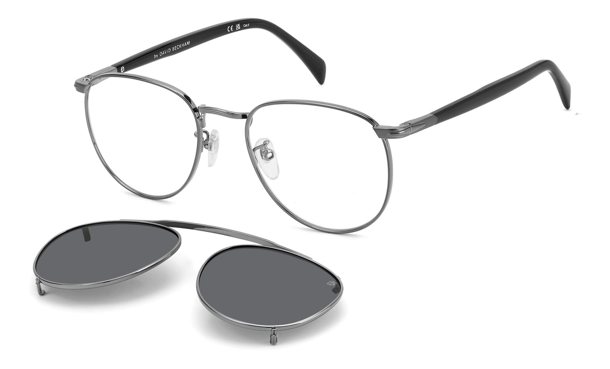 David Beckham DB 1144/CS Dark Ruthenium/ Grey Lens Polarised