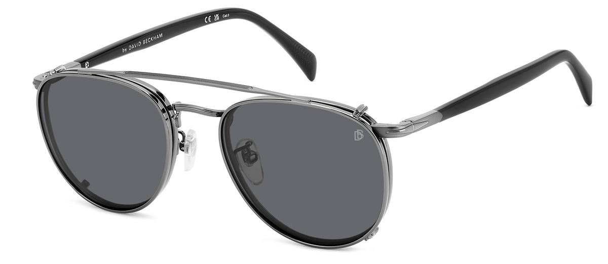 David Beckham DB 1144/CS Dark Ruthenium/ Grey Lens Polarised