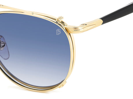 David Beckham DB 1144/CS Gold Black_/ Blue Lens Polarised
