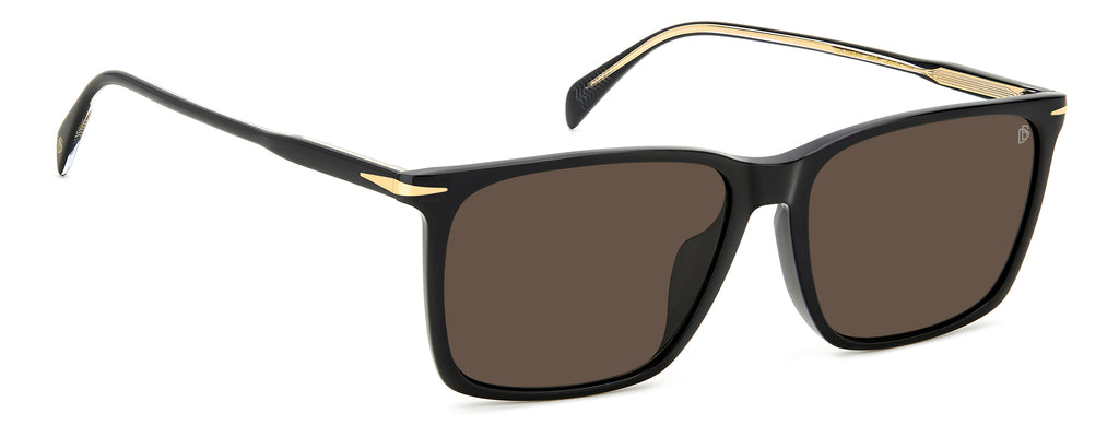 David Beckham DB 1145/G/S Black/ Grey Lens