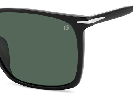 David Beckham DB 1145/G/S Black/ Green Lens Polarised