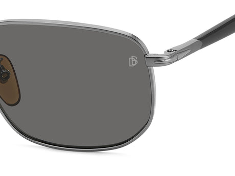 David Beckham DB 1143/S Dark Ruthenium/ Grey Lens Polarised
