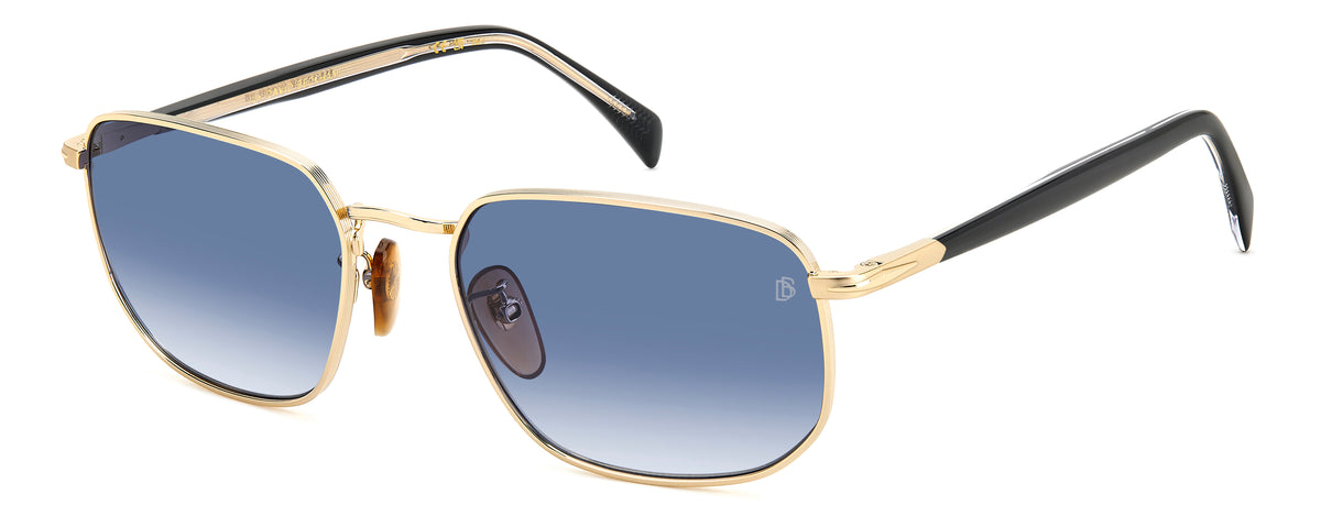 David Beckham DB 1143/S Gold Black_/ Blue Lens