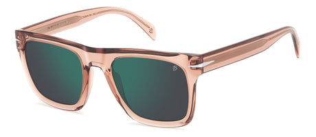 David Beckham DB 7000/S FLAT-54-35J PINK MT GREEN SP