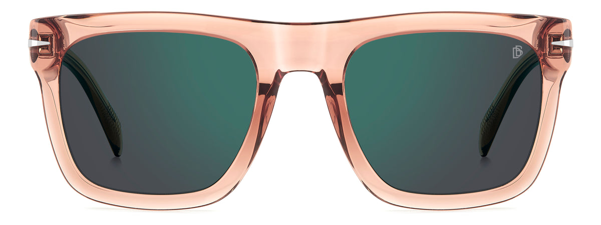 David Beckham DB 7000/S FLAT-54-35J PINK MT GREEN SP