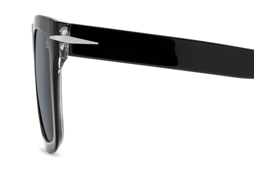 David Beckham DB 7000/S FLAT Black Crystal/ Grey Lens