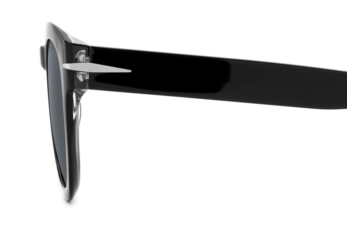 David Beckham DB 7041/S FLAT Black Crystal/ Grey Lens
