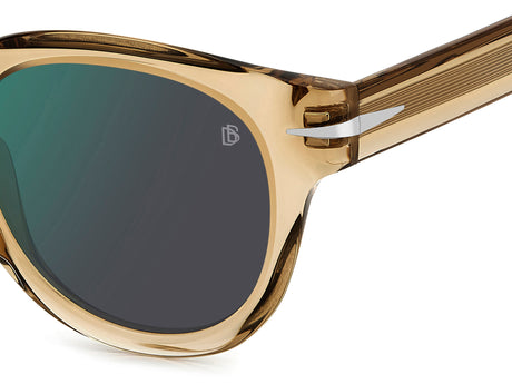 David Beckham DB 7041/S FLAT Ochre/ Green Lens